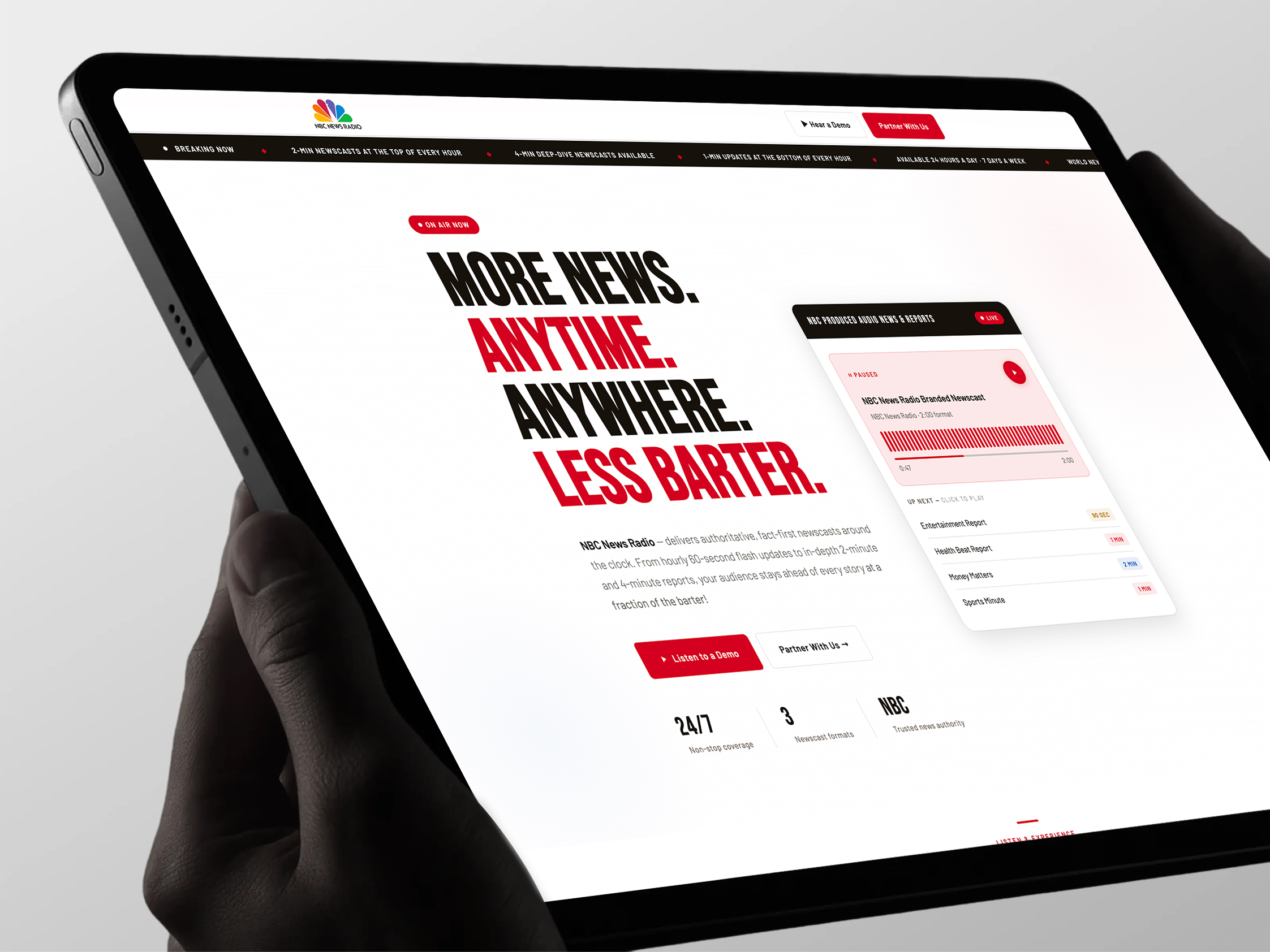 NBC News Radio case study placeholder